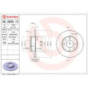 Brake Disc BREMBO 08.3636.10