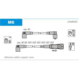 Ignition Cable Kit JANMOR M6