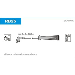 Комплект проводов зажигания JANMOR RB25