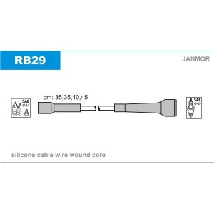Süütesüsteemikomplekt JANMOR RB29