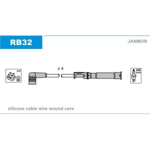 Ignition Cable Kit JANMOR RB32