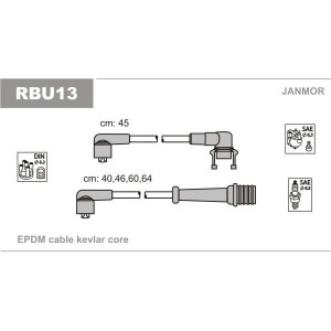 Ignition Cable Kit JANMOR RBU13