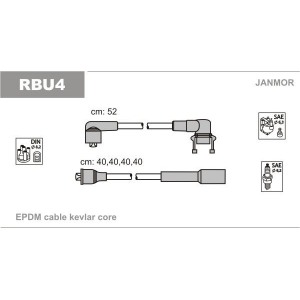 Ignition Cable Kit JANMOR RBU4