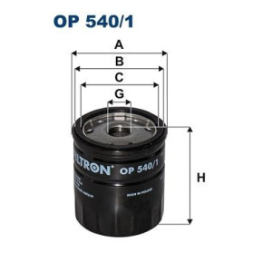 Oil Filter FILTRON OP 540/1