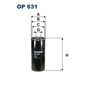 Масляный фильтр FILTRON OP 631