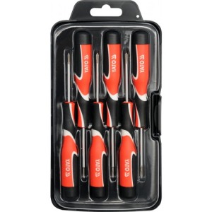 YT-25861 S2 Precision Screwdriver Set (6 Pieces) Yato