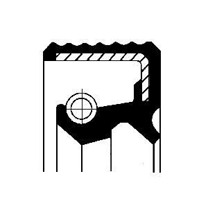 Shaft Seal, automatic transmission CORTECO 49183993