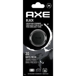 34-105 AXE Mini Vent Air Freshener BLACK