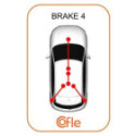 Cable Pull, parking brake COFLE 10.9448