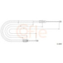 Cable Pull, parking brake COFLE 11.6600