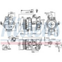 Compressor, air conditioning NISSENS 890117