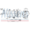 Kompressor,kliimaseade NISSENS 89108