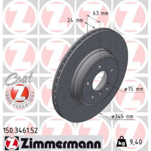 Piduriketas ZIMMERMANN 150.3461.52