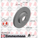 Тормозной диск ZIMMERMANN 370.3054.20