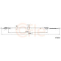 Cable Pull, parking brake COFLE 17.6032