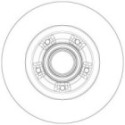 Brake Disc TRW DF6203BS