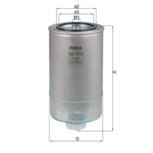 Polttoainesuodatin MAHLE KC 214