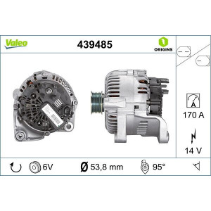 Generaator VALEO 439485