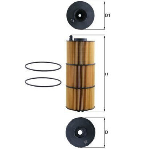&Otilde;lifilter MAHLE OX 1412D