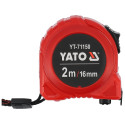 YATO YT-71150 рулетка / 2 м × 16 мм.