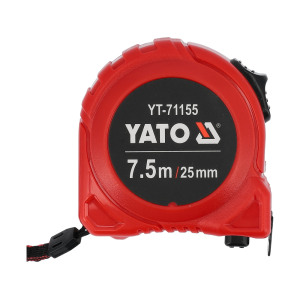 YATO YT-71155 — рулетка 7,5 м × 25 мм.