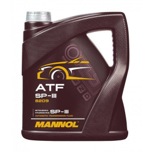 Mannol 8209 for Korean cars ATF SP-III MN8209-4 Масло автоматической коробки передач 4L