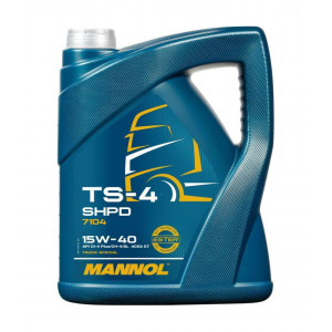 Mannol TS-4 SHPD 15W-40 Extra MN7104-5 Moottoriöljy 5L