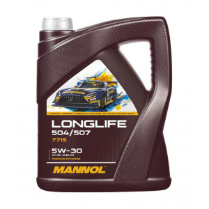 Mannol 7715 Longlife 504/507 5W-30 MN7715-5 Moottoriöljy 5L