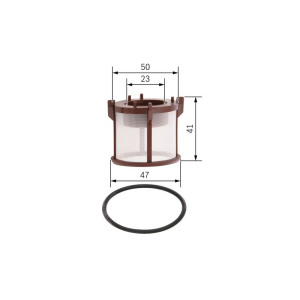 Fuel Filter BOSCH F 026 402 136
