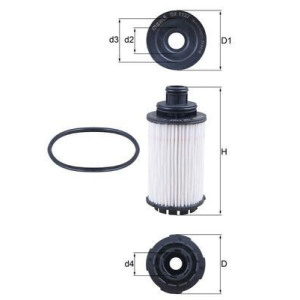 Масляный фильтр KNECHT OX 1137D