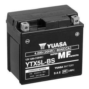 Стартерная аккумуляторная батарея YUASA YTX5L-BS