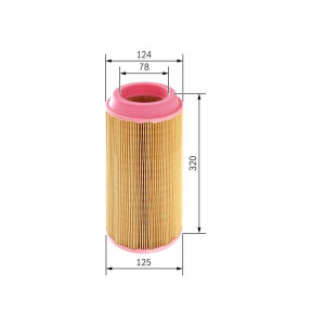 Ilmansuodatin BOSCH 1 457 433 557