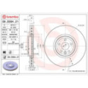 Jarrulevy BREMBO 09.D064.21