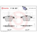 Brake Pad Set, disc brake BREMBO P 36 027