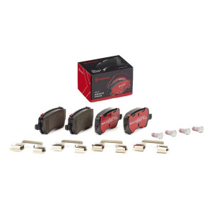 Комплект тормозных колодок, дисковый тормоз BREMBO P 86 021X