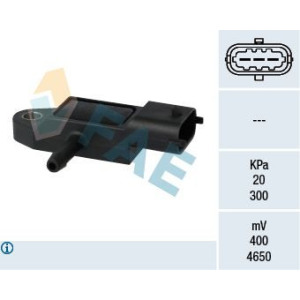 Sensor, intake manifold pressure FAE 15128
