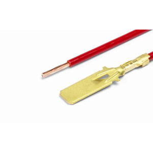 Isane klemm 6.3 mm fikseerimisega, juhtmega