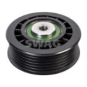 Deflection/Guide Pulley, V-ribbed belt SWAG 10 03 0001