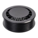 Deflection/Guide Pulley, V-ribbed belt SWAG 10 03 0001