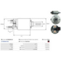 Solenoid Switch, starter AS-PL SS1080(DELCO)