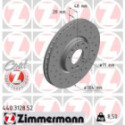 Brake Disc ZIMMERMANN 440.3128.52