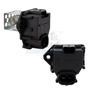 Series Resistor, electric motor (radiator fan) MEAT & DORIA 667537