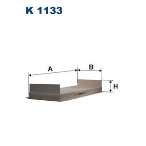 Фильтр, воздух во внутренном пространстве FILTRON K 1133