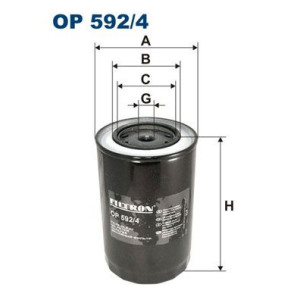 Hydraulic Filter, automatic transmission FILTRON OP 592/4