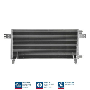 Condenser, air conditioning NISSENS 94681