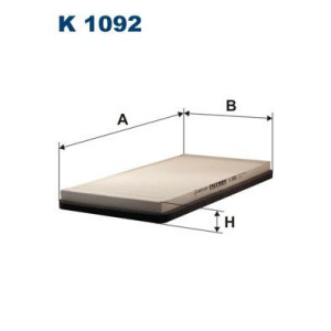 Filter, cabin air FILTRON K 1092