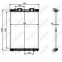 Radiator, engine cooling NRF 519537