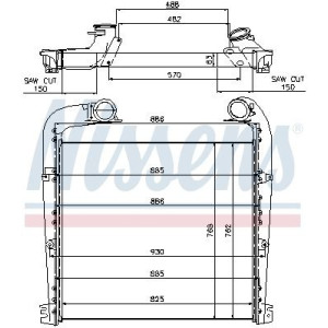 Интеркулер NISSENS 97029