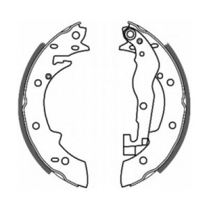 Brake Shoe Set ABE C0P001ABE