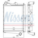 Kompressoriõhu radiaator NISSENS 97006